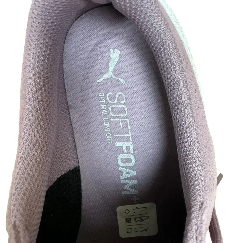 Puma Women's Vikky Classic Low-Top Sneakers Elderberry Suede US Size 8
